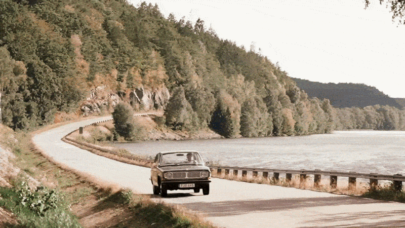 Dags att vakna, åk på road trip i Halland i skörden.
